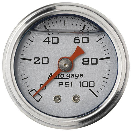 AutoMeter Auto gage Series Fuel Pressure Gauge (AU2180) AU2180