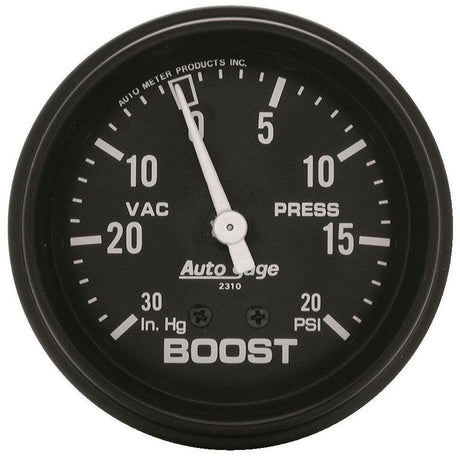 AutoMeter Auto gage Series Boost/Vacuum Gauge (AU2310) AU2310