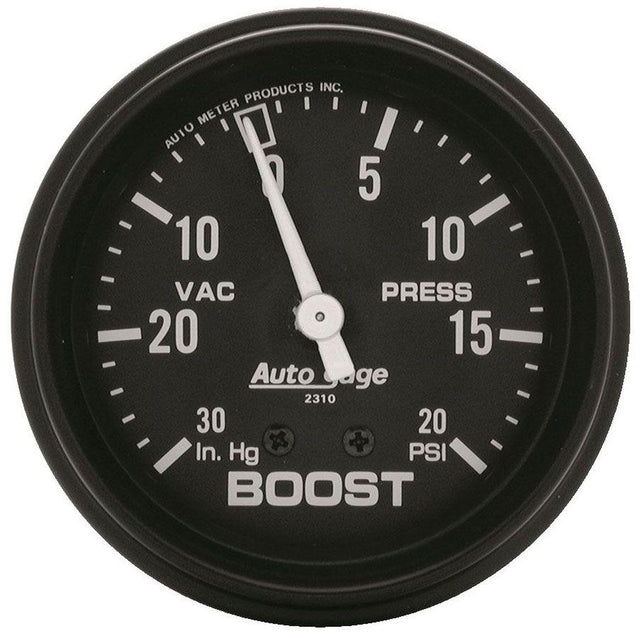 AutoMeter Auto gage Series Boost/Vacuum Gauge (AU2310) AU2310