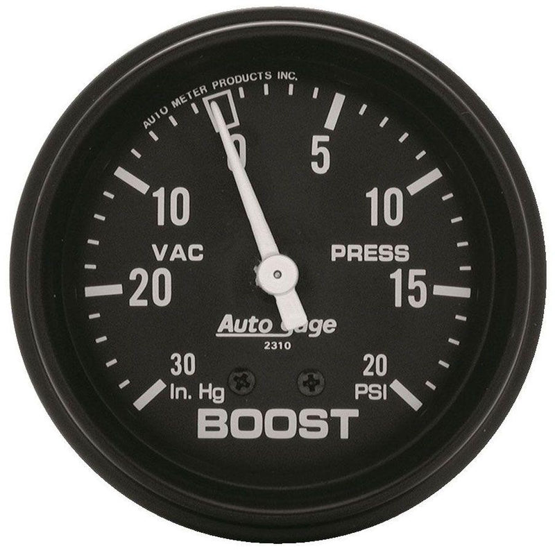 Autometer Auto gage Series Boost/Vacuum Gauge (AU2310) AU2310