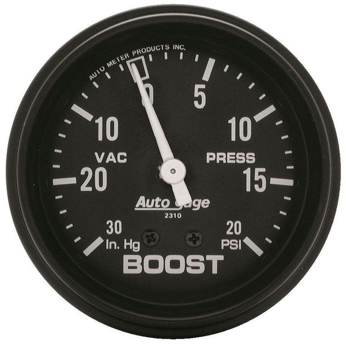 Autometer Auto gage Series Boost/Vacuum Gauge (AU2310)