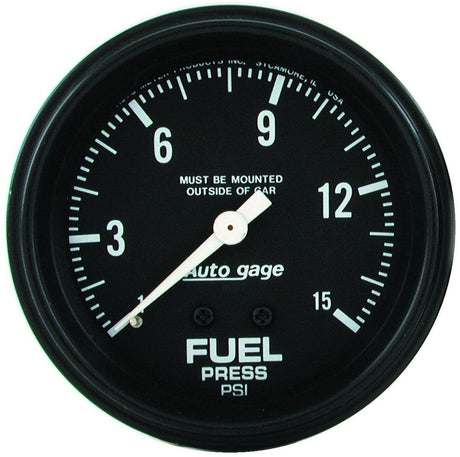 AutoMeter Auto gage Series Fuel Pressure Gauge (AU2311) AU2311