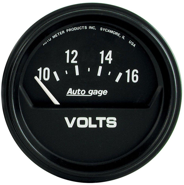 AutoMeter Auto gage Series Voltmeter Gauge (AU2319) AU2319