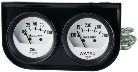 AutoMeter Auto gage Two-Gauge Console (AU2323) AU2323