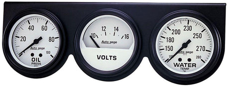 AutoMeter Auto gage Three-Gauge Console (AU2328) AU2328