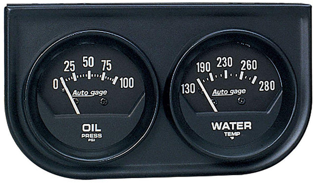 AutoMeter Auto gage Two-Gauge Console (AU2345) AU2345