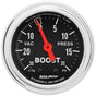 AutoMeter Traditional Chrome Series Boost/Vacuum Gauge (AU2401) AU2401