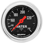 AutoMeter Traditional Chrome Series Water Temperature Gauge (AU2432) AU2432