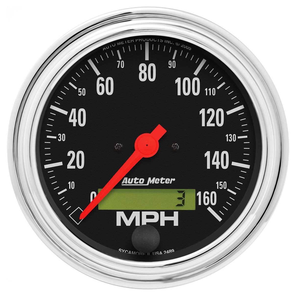 AutoMeter Traditional Chrome Speedometer (AU2489) AU2489