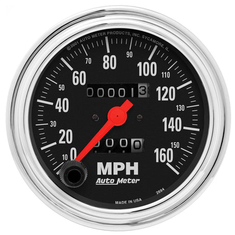AutoMeter Traditional Chrome Speedometer (AU2494) AU2494