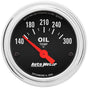 AutoMeter Traditional Chrome Series Oil Temperature Gauge (AU2543) AU2543