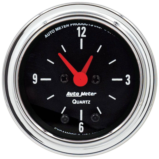 AutoMeter Traditional Chrome Series Clock (AU2585) AU2585
