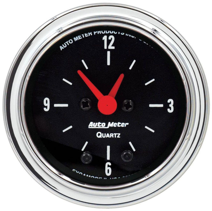 Autometer Traditional Chrome Series Clock (AU2585)