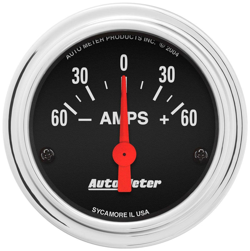 Autometer Traditional Chrome Series Ammeter Gauge (AU2586) AU2586