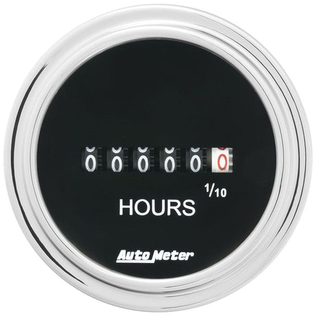 AutoMeter Traditional Chrome Series Hour Meter Gauge (AU2587) AU2587