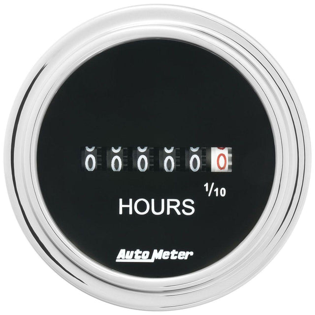 AutoMeter Traditional Chrome Series Hour Meter Gauge (AU2587) AU2587