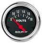Autometer Traditional Chrome Series Voltmeter Gauge (AU2592) AU2592