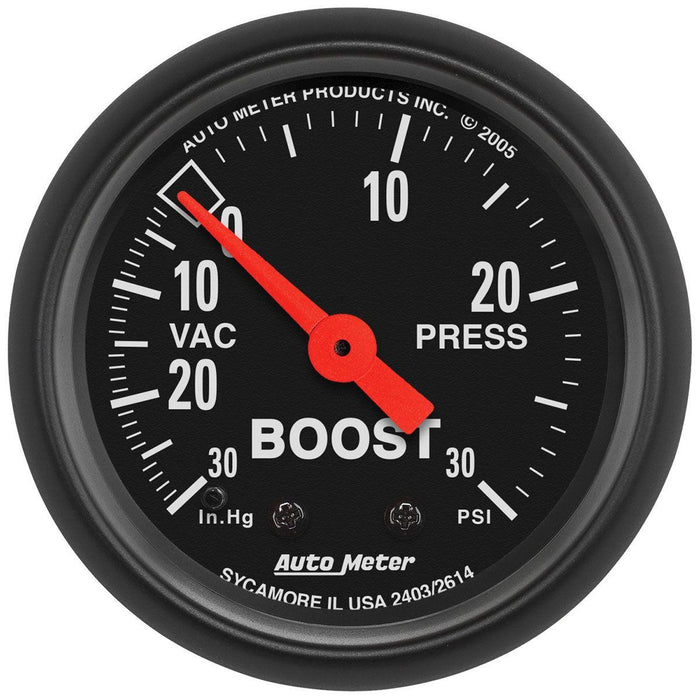 Autometer Z-Series Boost/Vacuum Gauge (AU2614)