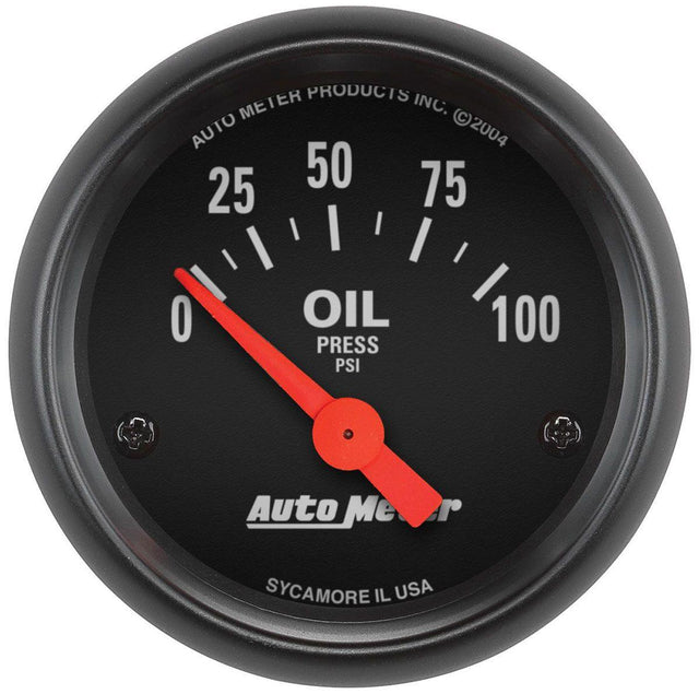 Autometer Z-Series Oil Pressure Gauge (AU2634) AU2634