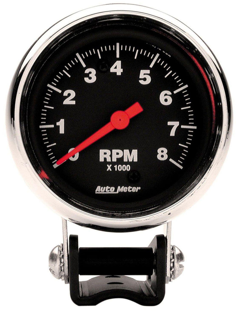 Autometer Traditional Chrome Mini Tachometer (AU2893) AU2893