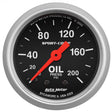 AutoMeter Sport-Comp Series Oil Pressure Gauge (AU3322) AU3322