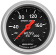 AutoMeter Sport-Comp Series Pressure Gauge (AU3334) AU3334