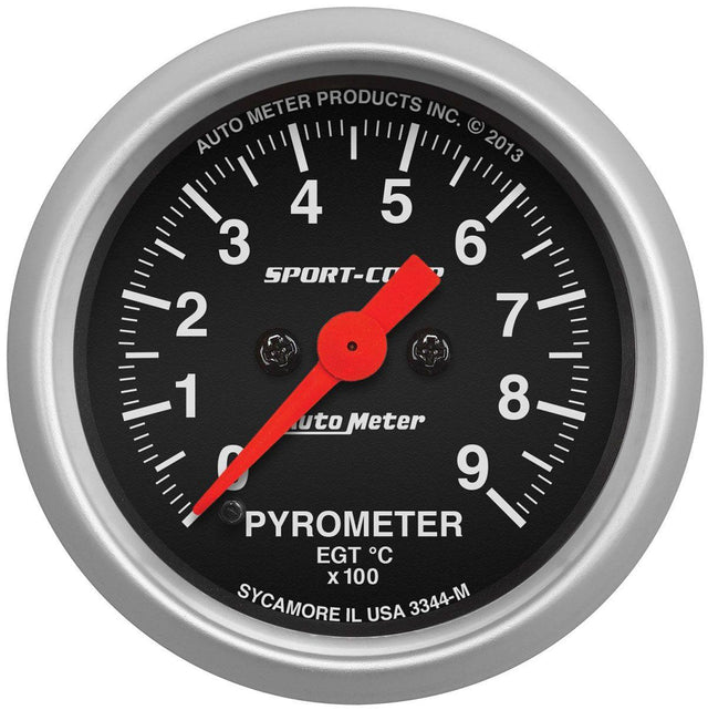 Autometer Sport-Comp Series Pyrometer Gauge (AU3344-M) AU3344-M