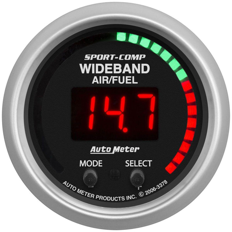 Autometer Sport Comp Pro Plus Air/Fuel Ratio Gauge (AU3397) AU3397