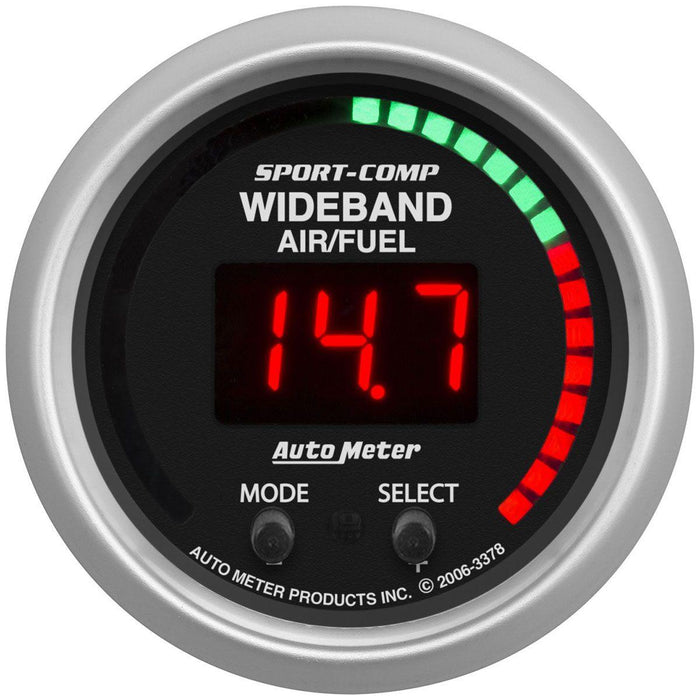 Autometer Sport Comp Pro Plus Air/Fuel Ratio Gauge (AU3397)