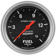 AutoMeter Sport-Comp Series Fuel Pressure Gauge (AU3411) AU3411