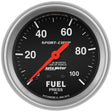 AutoMeter Sport-Comp Series Fuel Pressure Gauge (AU3412) AU3412