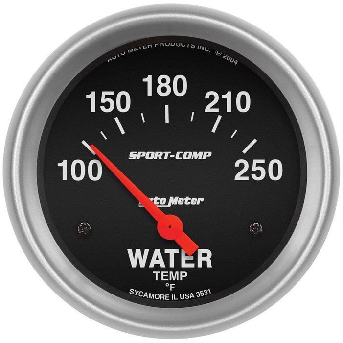 Autometer Sport-Comp Series Water Temperature Gauge (AU3531)