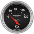 Autometer Sport-Comp Series Oil Temperature Gauge (AU3542-M) AU3542-M