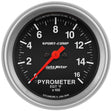 AutoMeter Sport-Comp Series Pyrometer Gauge (AU3544) AU3544