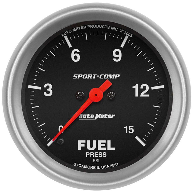 AutoMeter Sport-Comp Series Fuel Pressure Gauge (AU3561) AU3561