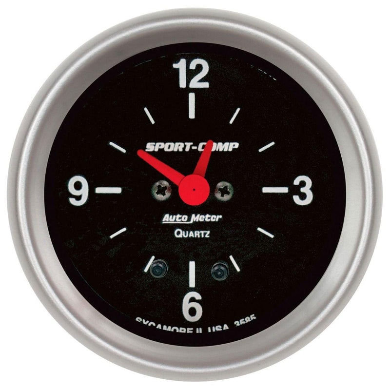 Autometer Sport-Comp Series Clock (AU3585) AU3585
