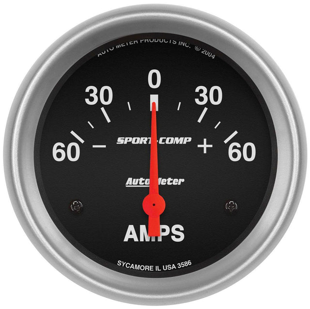 AutoMeter Sport-Comp Series Ammeter Gauge (AU3586) AU3586