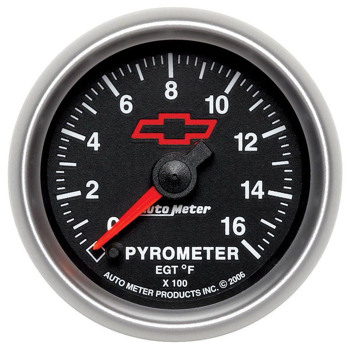 Autometer Chev Bow-Tie Pyrometer Gauge (AU3644-00406)