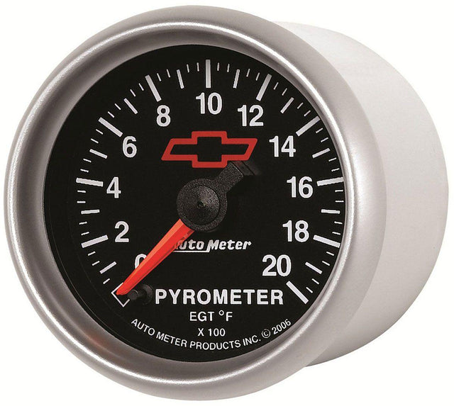 Autometer Chev Bow-Tie Pyrometer Gauge (AU3645-00406) AU3645-00406