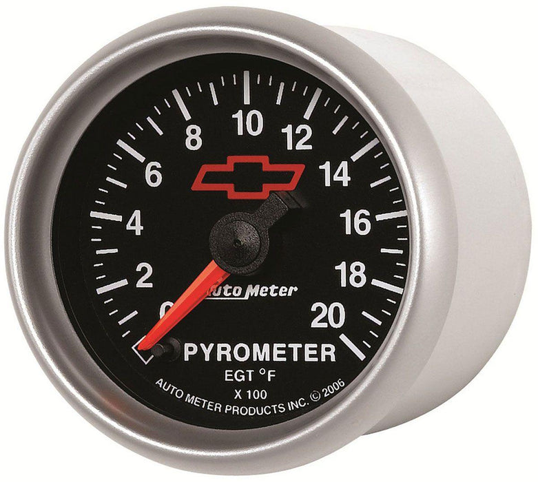 Autometer Chev Bow-Tie Pyrometer Gauge (AU3645-00406)