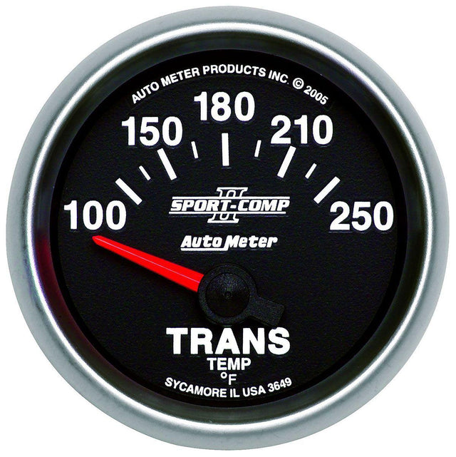 AutoMeter Sport-Comp II Transmission Temperature Gauge (AU3649) AU3649