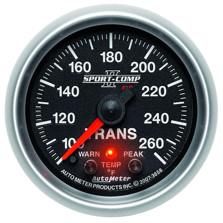 AutoMeter Sport-Comp II Transmission Temperature Gauge (AU3658) AU3658