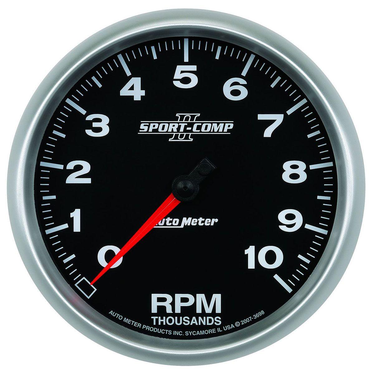 AutoMeter Sport-Comp II Tachometer (AU3698) AU3698