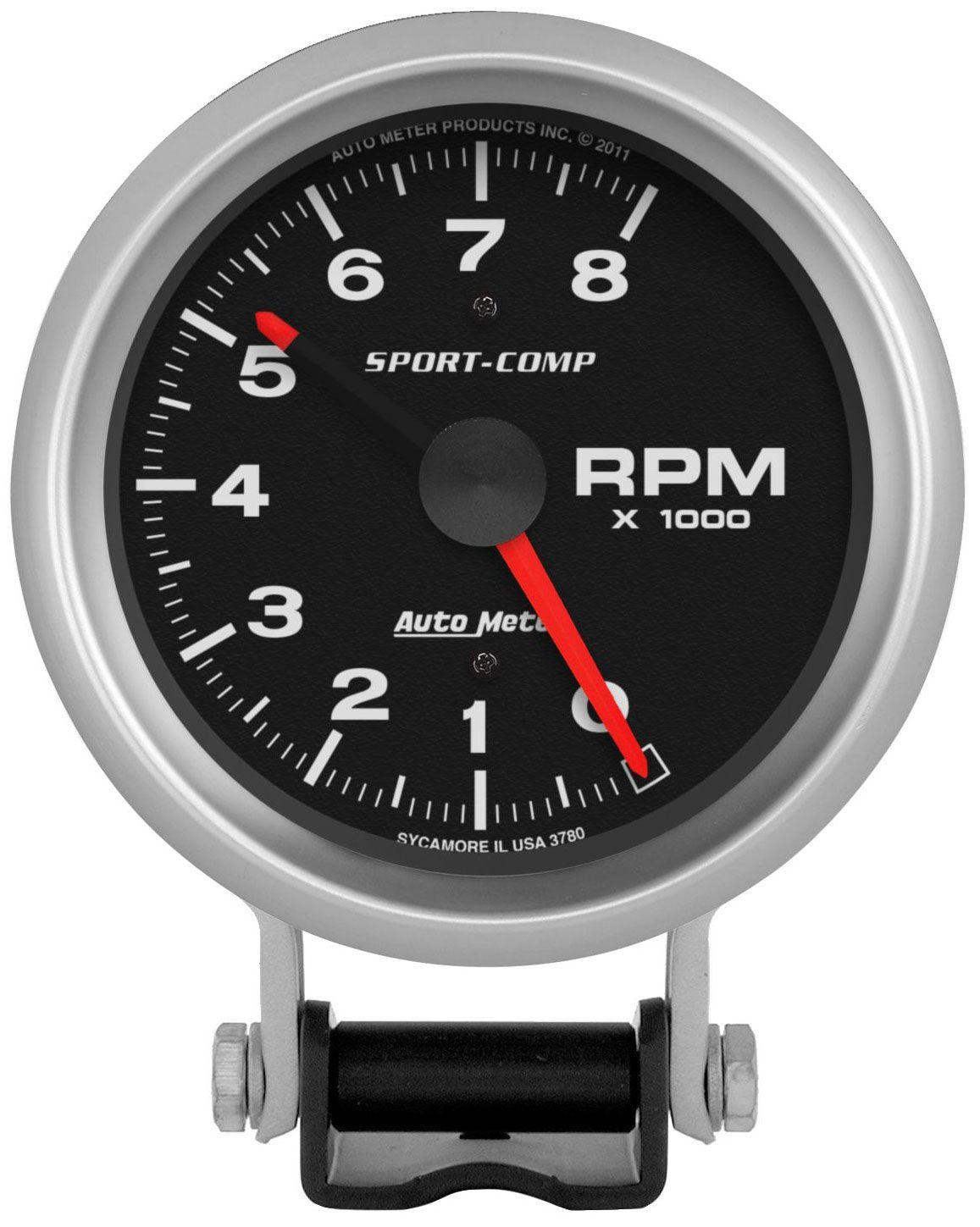 AutoMeter Sport-Comp Series Tachometer (AU3780) AU3780