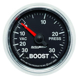 AutoMeter GS Series Boost/Vacuum Gauge (AU3803) AU3803