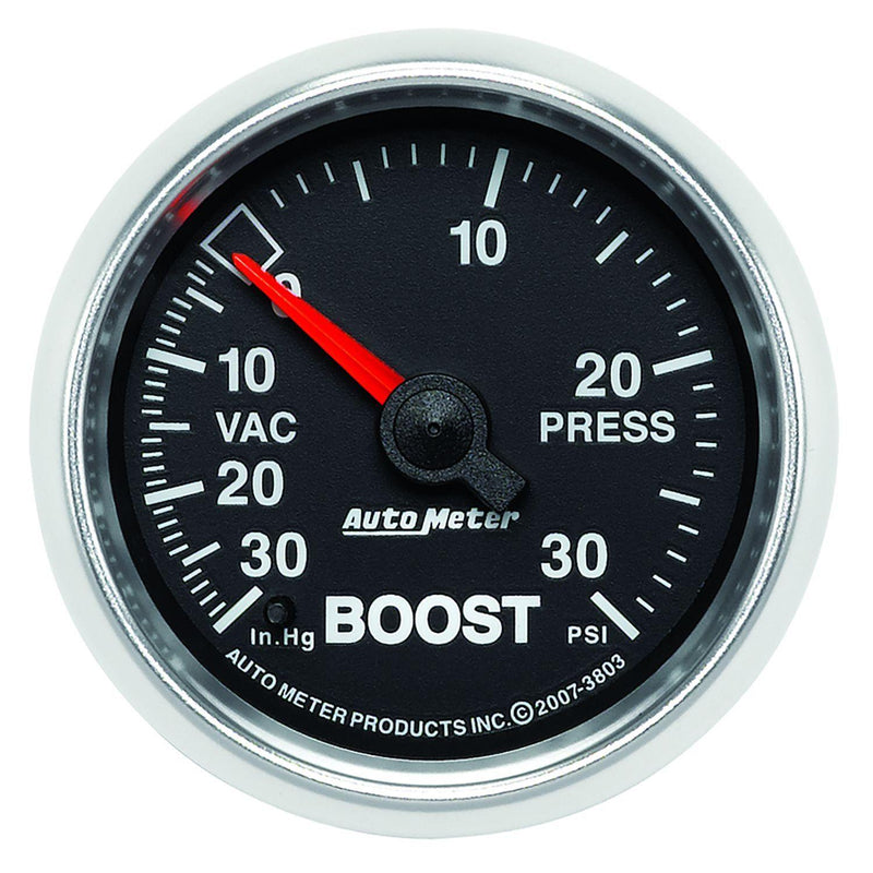 Autometer GS Series Boost/Vacuum Gauge (AU3803) AU3803