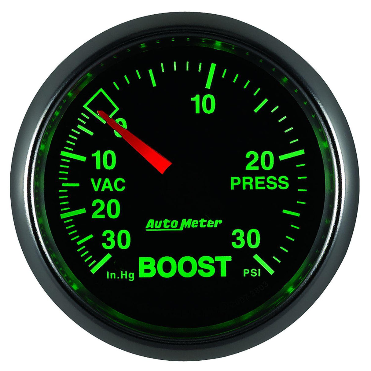 AutoMeter GS Series Boost/Vacuum Gauge (AU3803)