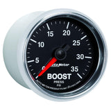 Autometer GS Series Boost Gauge (AU3804)