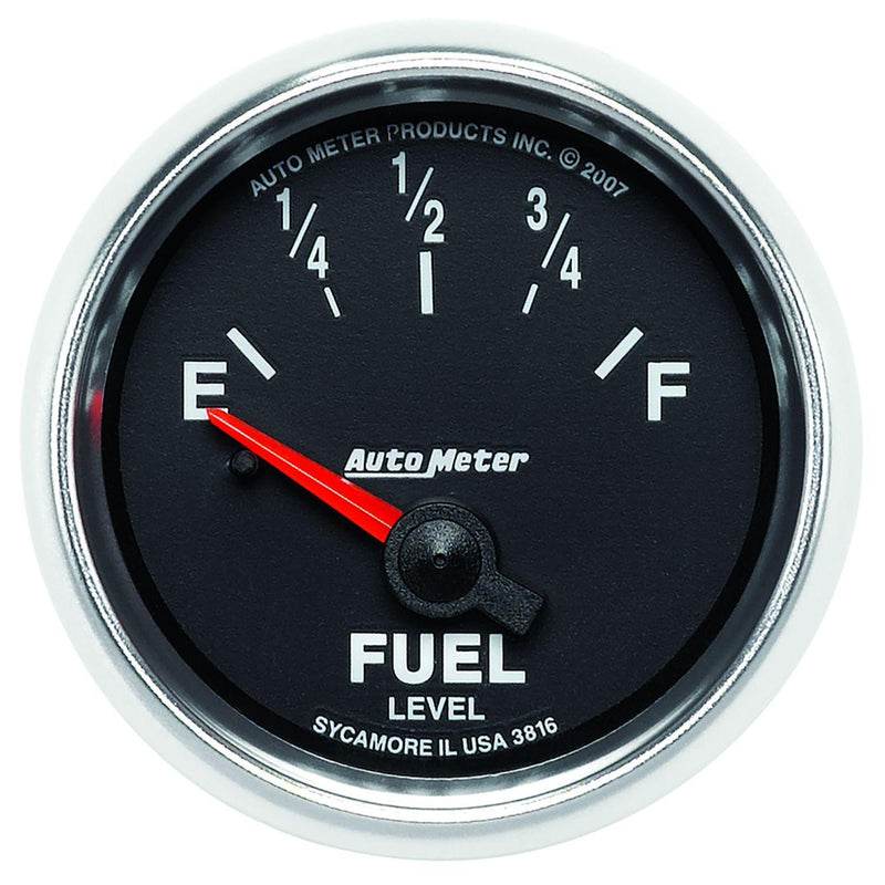 Autometer GS Series Fuel Level Gauge (AU3816) AU3816