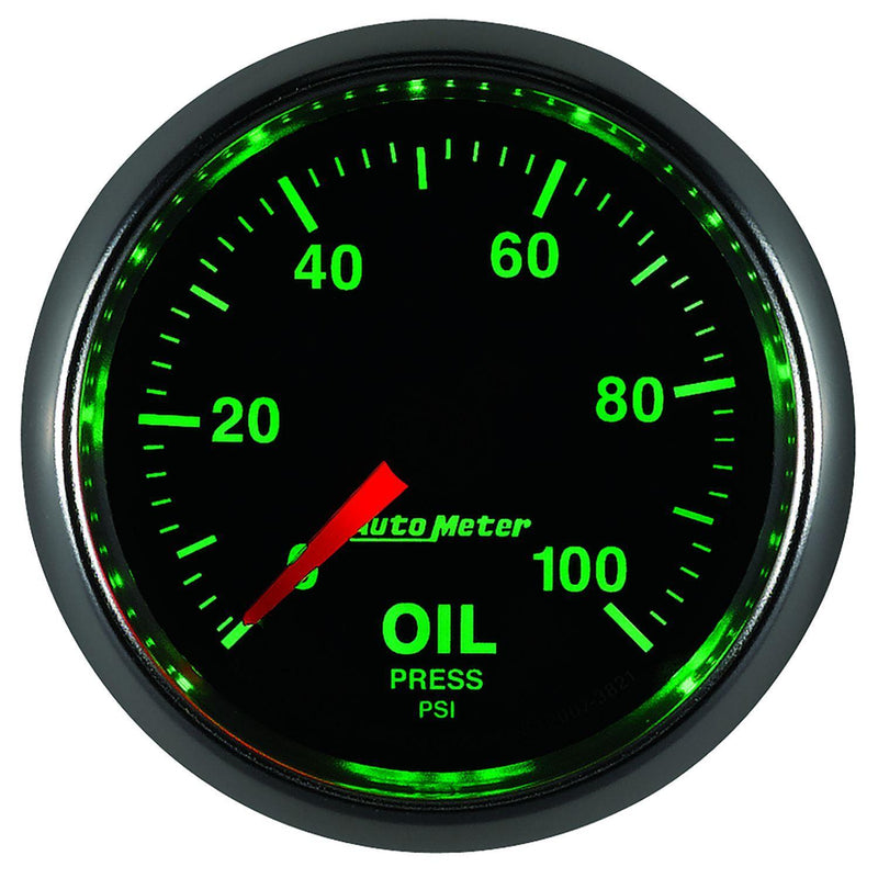 Autometer GS Series Oil Pressure Gauge (AU3821)